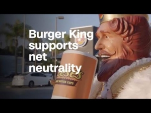 Burger King Supports Net Neutrality