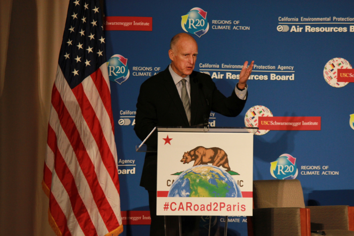 California Governor Jerry Brown